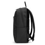 NOUMEA. Zaino per laptop (16") in PU, con cerniere resistenti all'acqua - Nero