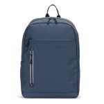 NOUMEA. Zaino per laptop (16") in PU, con cerniere resistenti all'acqua - Blu