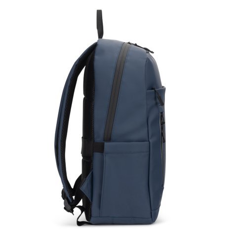 NOUMEA. Zaino per laptop (16") in PU, con cerniere resistenti all'acqua - Blu