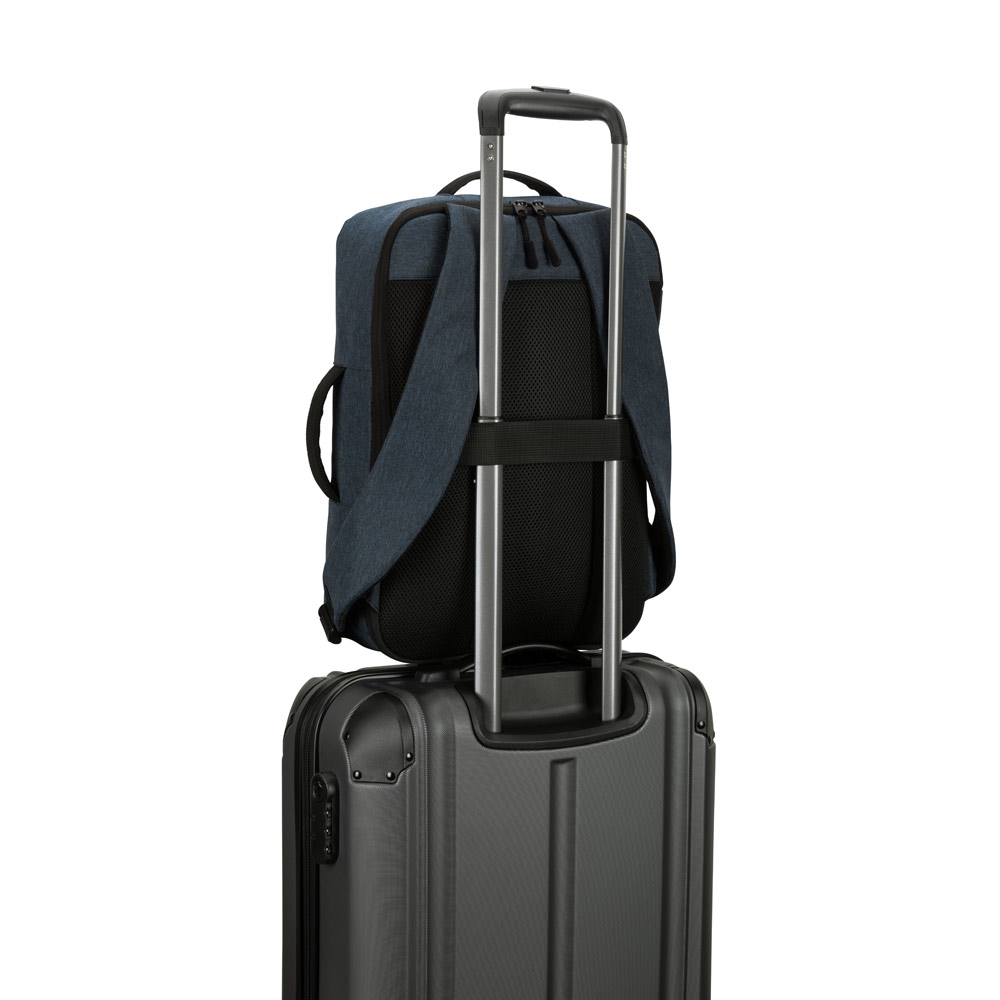 NIAMEY. Zaino per laptop da 15.6" in poliestere riciclato 300D ad alta densità