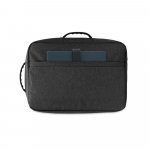 NIAMEY. Ranac za laptop od 15,6" od recikliranog poliestera visoke gustine 300D - Tamno siva