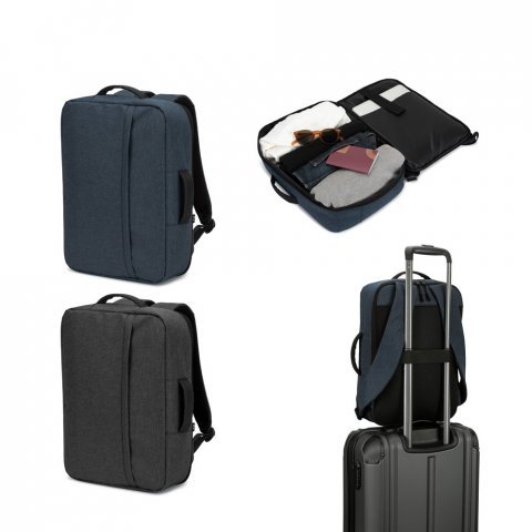 NIAMEY. Ranac za laptop od 15,6" od recikliranog poliestera visoke gustine 300D