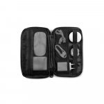 Newcastle BAG. Borsa organizer in poliestere riciclato 600D ad alta densit&agrave; con spazioso scomparto principale per accessori tecnologici - Blu