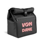AZORES COOLER. PU "roll top" termopose med PEVA-isolering (7L) - Sort