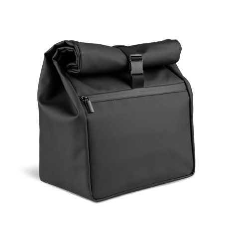 AZORES COOLER. PU "roll top" termopose med PEVA-isolering (7L) - Sort