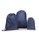 GIFT BAG S. Liten v&auml;rmef&ouml;rseglad non-woven-p&aring;se (60 g/m&sup2;) - Bl&aring;