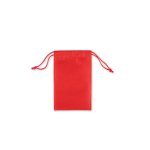 GIFT BAG S. Liten v&auml;rmef&ouml;rseglad non-woven-p&aring;se (60 g/m&sup2;) - R&ouml;d