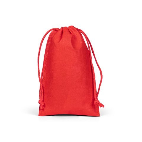 GIFT BAG S. Liten v&auml;rmef&ouml;rseglad non-woven-p&aring;se (60 g/m&sup2;) - R&ouml;d