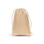 GIFT BAG S. Liten v&auml;rmef&ouml;rseglad non-woven-p&aring;se (60 g/m&sup2;) - Ljusbrun
