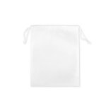 GIFT BAG M. K&ouml;zepes m&eacute;retű;nem szőtt zs&aacute;k (60 g/m&sup2;);hővel lez&aacute;rva - Feh&eacute;r