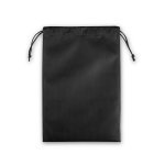 GIFT BAG L. Stor v&auml;rmef&ouml;rseglad non-woven-p&aring;se (60 g/m&sup2;) - Svart