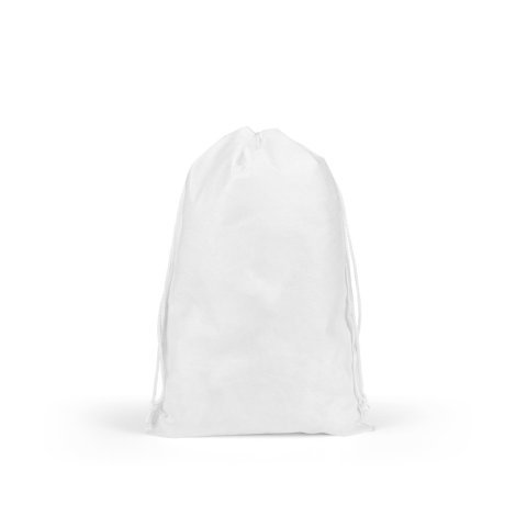 GIFT BAG L. Stor v&auml;rmef&ouml;rseglad non-woven-p&aring;se (60 g/m&sup2;) - Vit