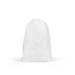 GIFT BAG L. Stor v&auml;rmef&ouml;rseglad non-woven-p&aring;se (60 g/m&sup2;) - Vit