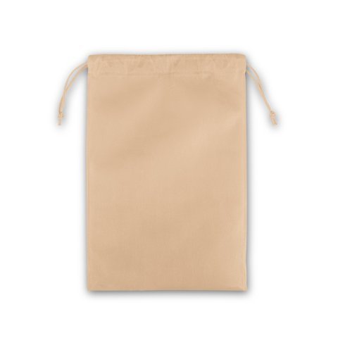 GIFT BAG L. Stor v&auml;rmef&ouml;rseglad non-woven-p&aring;se (60 g/m&sup2;) - Ljusbrun