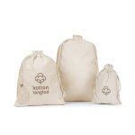GIFTWRAP S. Liten v&auml;ska, 100 % bomull (120 g/m&sup2;) - Ljus naturf&auml;rg