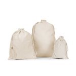 GIFTWRAP M. Mellanstor v&auml;ska, 100 % bomull (120 g/m&sup2;) - Ljus naturf&auml;rg