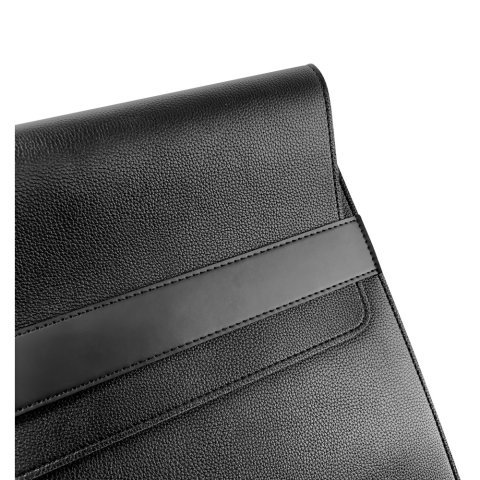 VENTURE NOTEBOOK. Custodia in PU per notebook fino a 14" - Nero