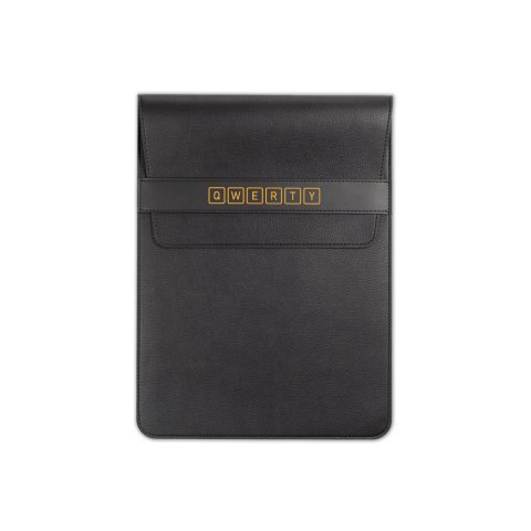 VENTURE NOTEBOOK. Custodia in PU per notebook fino a 14" - Nero