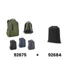 BOSTON. Sac &agrave; dos pour ordinateur portable 17'' en Nylon 2Tone imperm&eacute;able