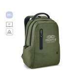 BOSTON. Vattent&auml;t 2Tone Nylon 17'' laptopryggs&auml;ck