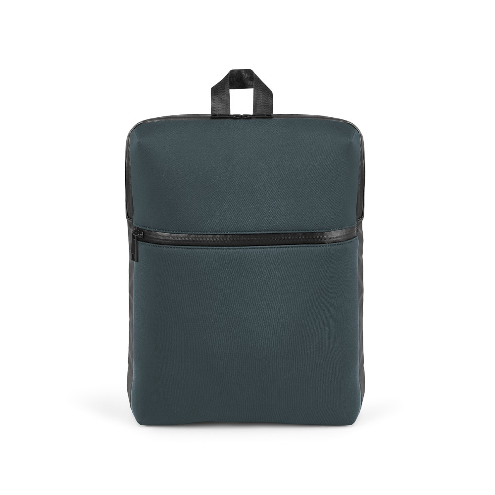 URBAN BACKPACK. Zaino porta PC 14'' in soft shell e tela cerata