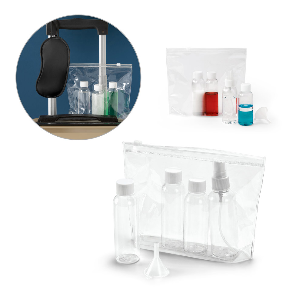 DENIRO. Sacchetto ermetico per cosmetici in PVC