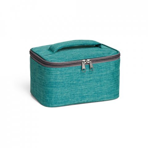 ELIZA. Чанта за тоалетни принадлежности с висока плътностот 300D - Тюркоазено синьо