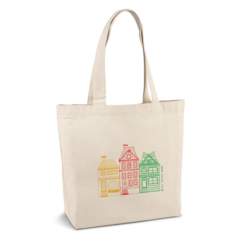 BETO. Borsa in canvas di cotone 100% (280 g/m²)