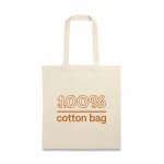 BONDI. 100% памучна чанта (140 g/m&sup2;) - Лек естествен