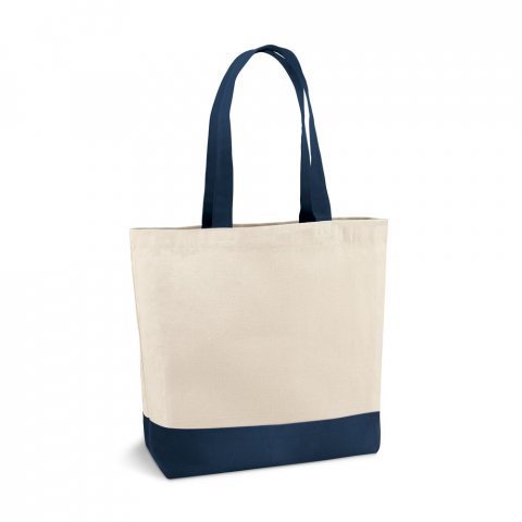 EDMONTON. Bolsa de lona 100% algod&oacute;n (280 g/m&sup2;) - Azul