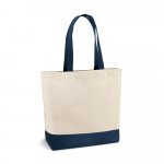 EDMONTON. Bolsa de lona 100% algod&oacute;n (280 g/m&sup2;) - Azul