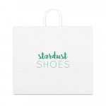 KELLY. Pappersp&aring;se i kraftpapper (100 g/m&sup2;) - Vit