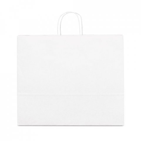 KELLY. Pappersp&aring;se i kraftpapper (100 g/m&sup2;) - Vit