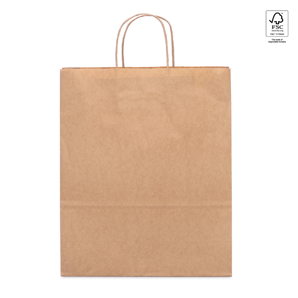TAYLA. Borsa in carta kraft (115 g/m²)