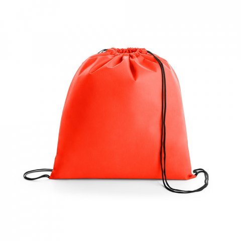 BOXP. Worek typu plecak z non-woven (80 g/m&sup2;) - Czerwony