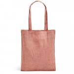 RYNEK. Торба с рециклиран памук (70%), полиестер (30% rPET) (140 гр/м&sup2;) - червен