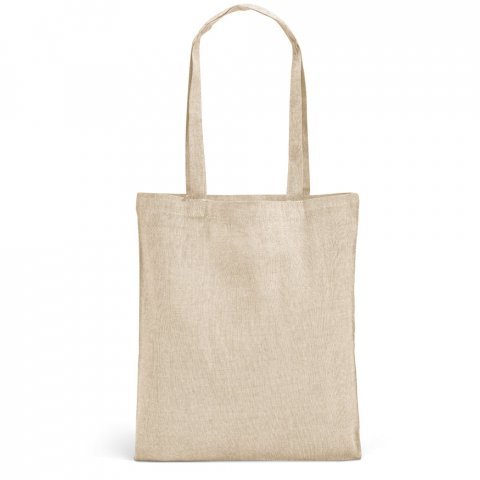 RYNEK. Торба с рециклиран памук (70%), полиестер (30% rPET) (140 гр/м&sup2;) - естествен