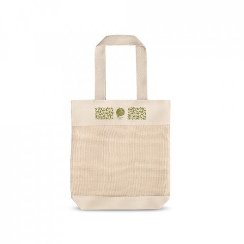 MUMBAI. Meshp&aring;se i 100% bomull (180 g/m&sup2;) - Ljus naturf&auml;rg