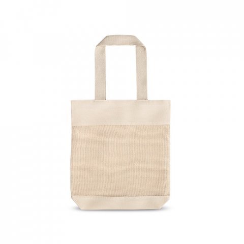 MUMBAI. Meshp&aring;se i 100% bomull (180 g/m&sup2;) - Ljus naturf&auml;rg