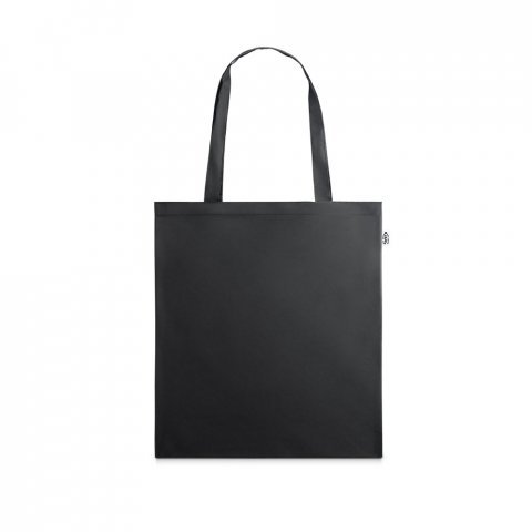 MAPUTO. 190T рециклиран полиестер (100% rPET) торба - черно