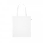 MAPUTO. 190T рециклиран полиестер (100% rPET) торба - бял