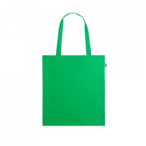 MAPUTO. 190T рециклиран полиестер (100% rPET) торба - зелен