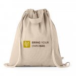 RISSANI. Gympap&aring;se med &aring;tervunnen bomull (70%) och polyester (30% rPET) (140 g/m&sup2;) - Naturf&auml;rg