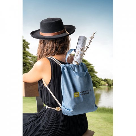 RISSANI. Gympap&aring;se med &aring;tervunnen bomull (70%) och polyester (30% rPET) (140 g/m&sup2;)