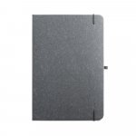 MATISSE. Caiet A5 cu copertă rigidă din piele (70% reciclată) - Negru