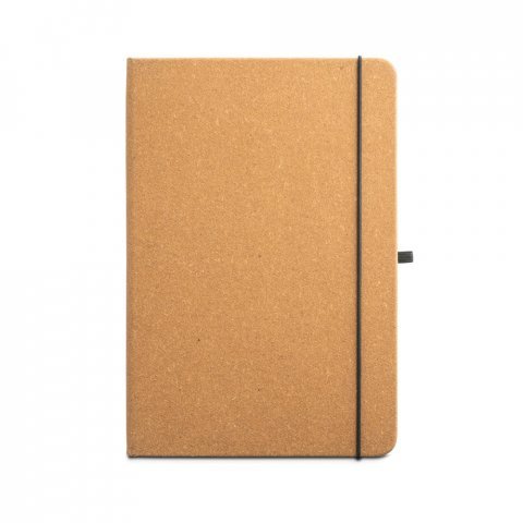 MATISSE. Caiet A5 cu copertă rigidă din piele (70% reciclată) - Maro deschis