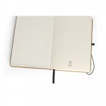 MATISSE. Caiet A5 cu copertă rigidă din piele (70% reciclată) - Maro deschis