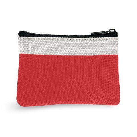 MILLER. Small multipurpose pouch in 600D - Red