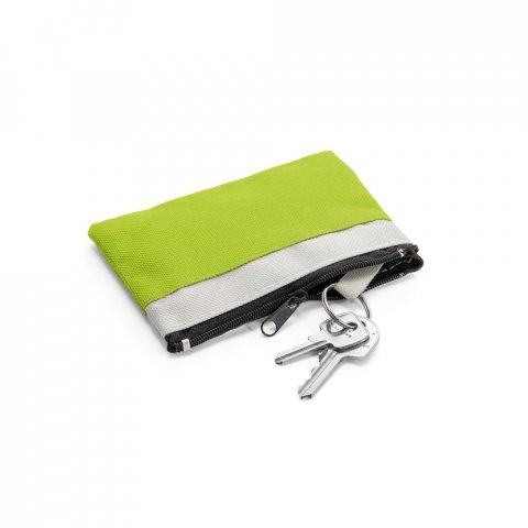 MILLER. Small multipurpose pouch in 600D - Light green