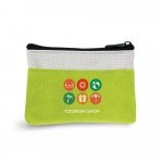 MILLER. Small multipurpose pouch in 600D - Light green